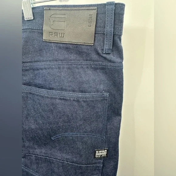 G-Star‎ Men’s Grip 3D Relaxed Tapered Jeans Dark Wash Size 40x34 - Picture 5 of 8